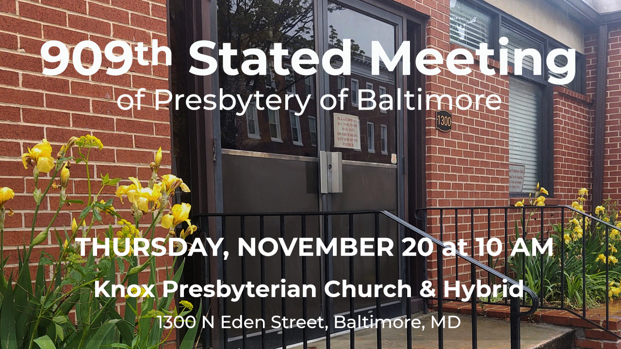 909th stated meeting
