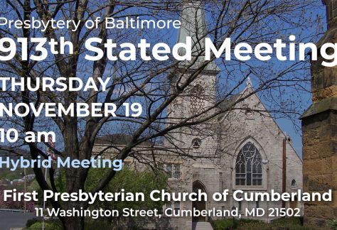 913th Stated Meeting