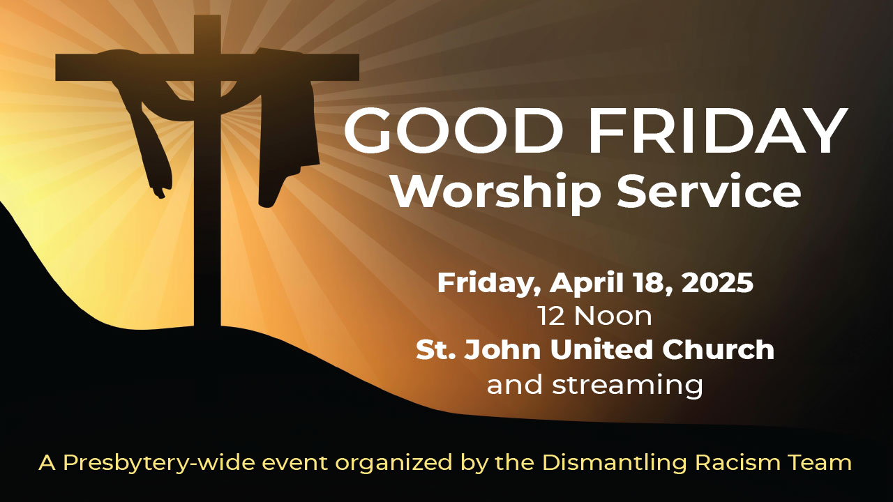 Good Friday worship service