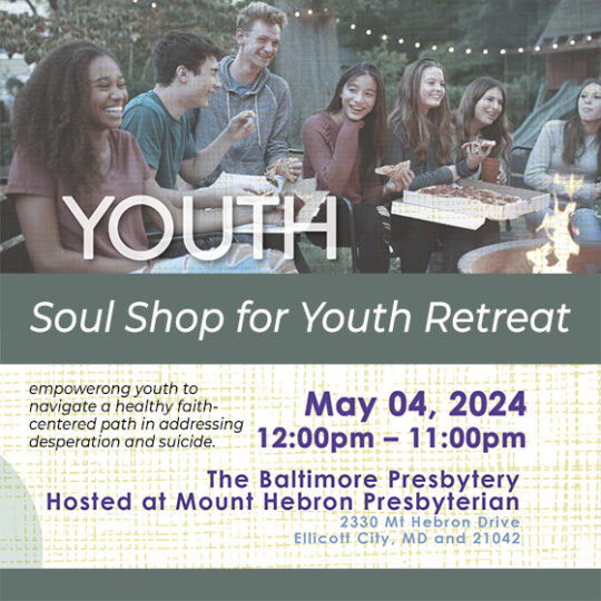 soul shop for youth retreat