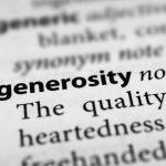 generosity definition